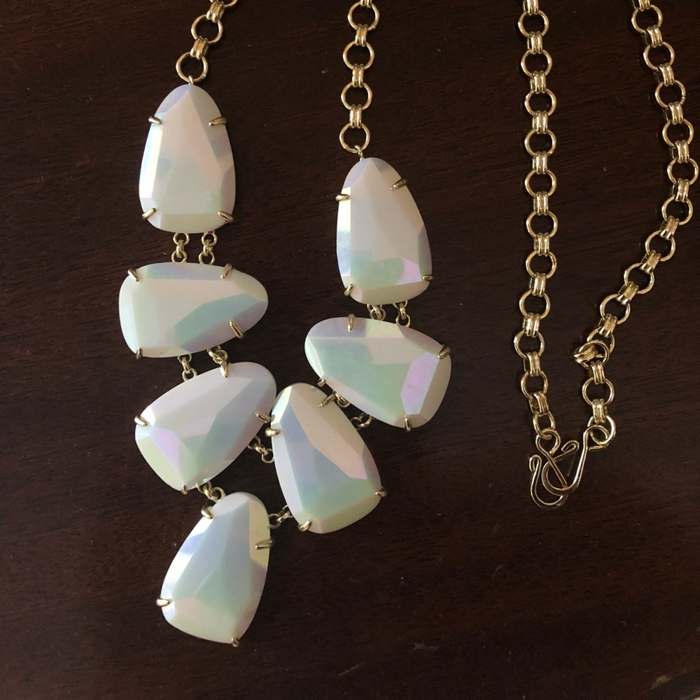 HTF White iridescent Harlie